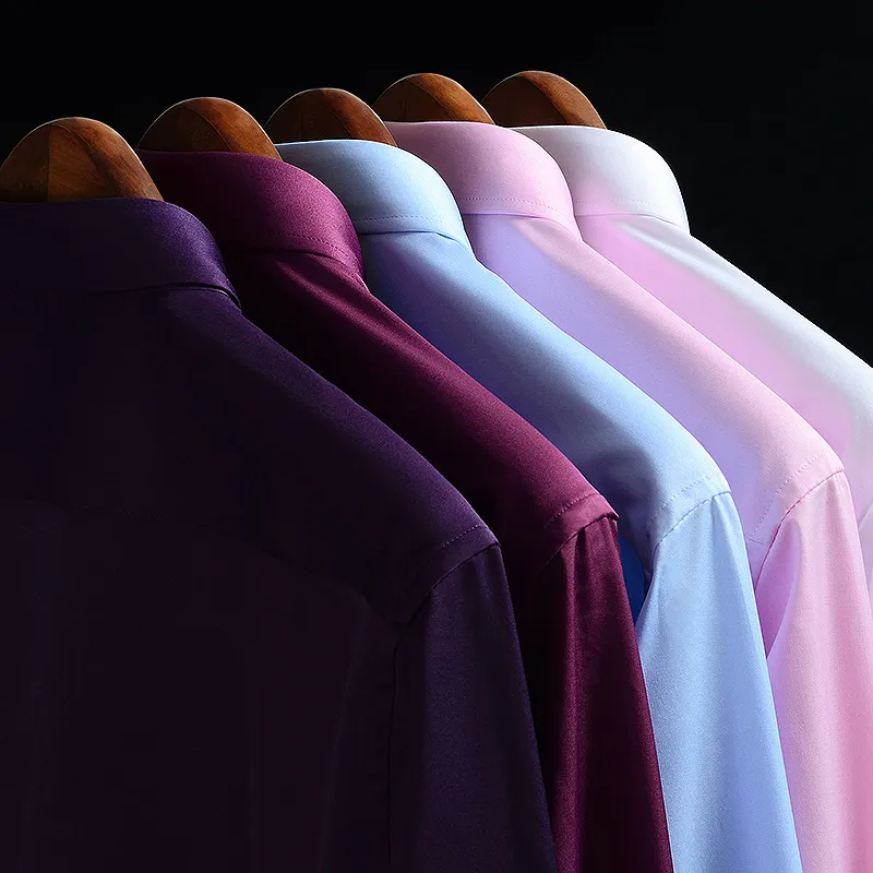 Dress Shirt Non-Iron - Camisas Masculinas 2026 Sem Necessidade de