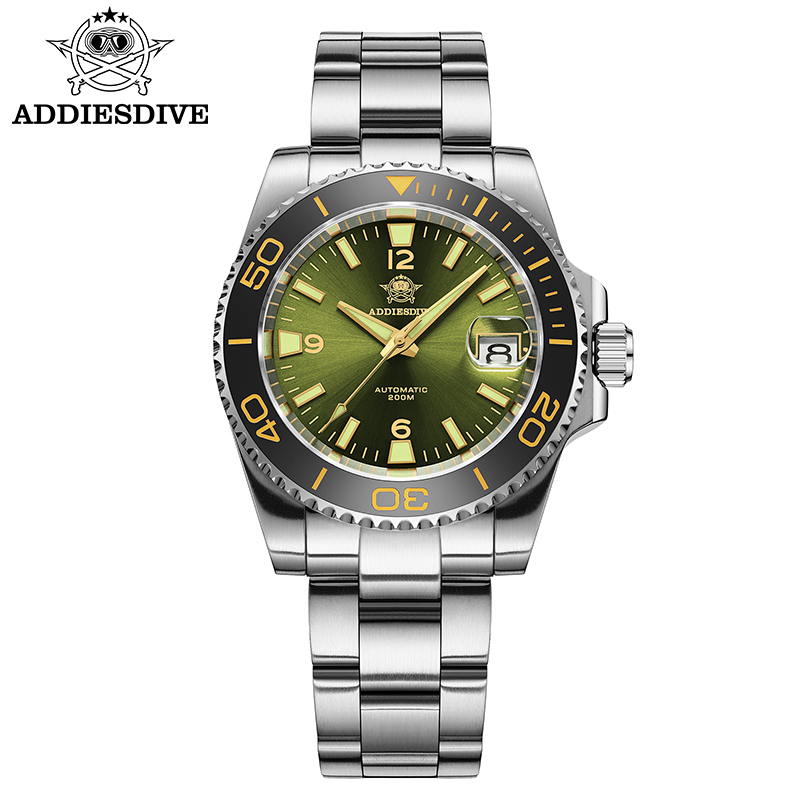 Fashion Mens Watches - Addiesdive novo presente de mergulho relógio