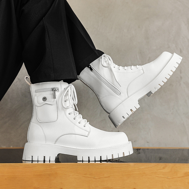 Mens Fashion Autumn 2025 - 2025 tendência botas masculinas tênis ao