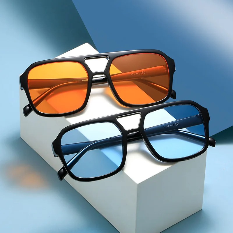 Men'S Fashion Round Glasses - Novos Óculos de Sol Redondos com