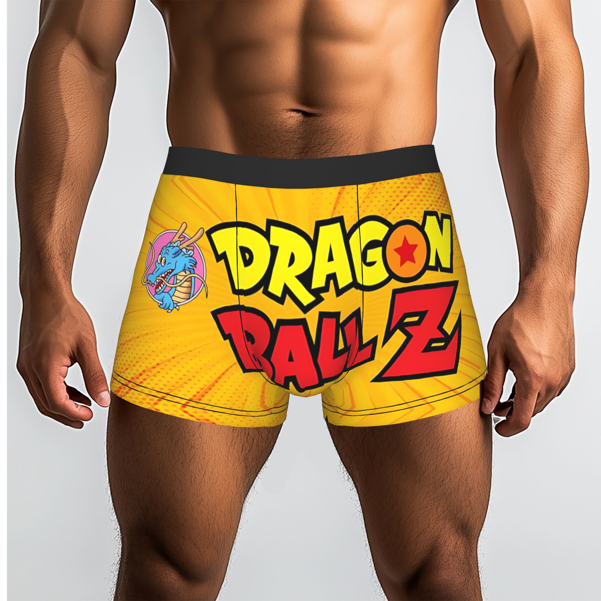 Men'S Fashion Underwear - Cuecas Boxer com tema de mangá