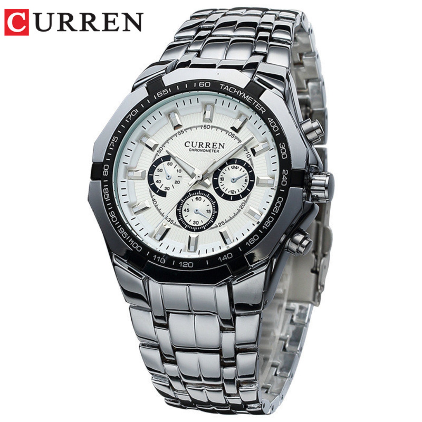 Fashion Mens Watches - Relógio Masculino de Luxo CURREN, Marca