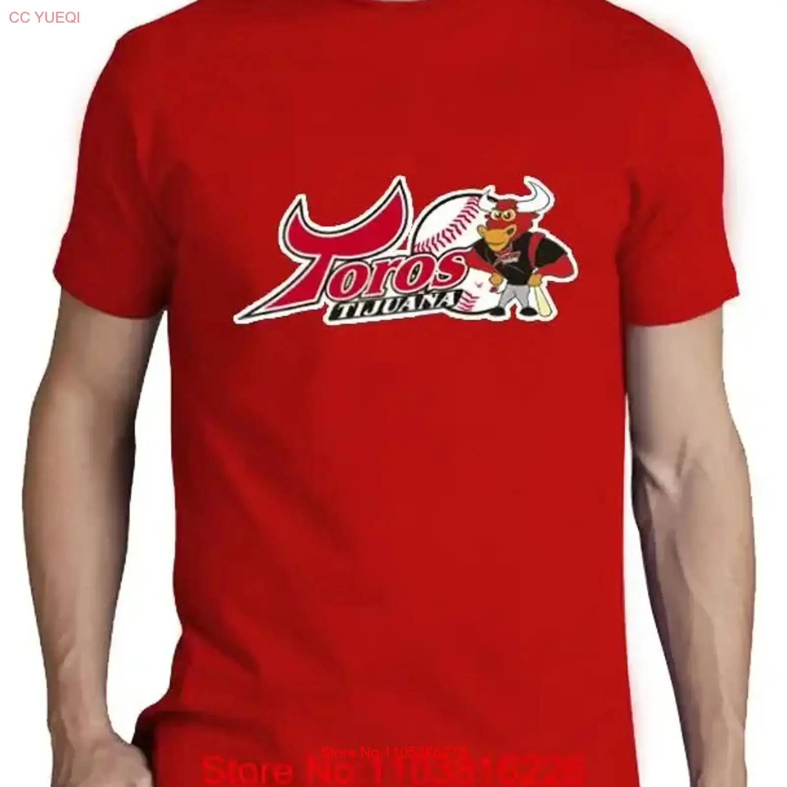 Men'S Fashion Tijuana - Camiseta Masculina Baseball Toros de Tijuana