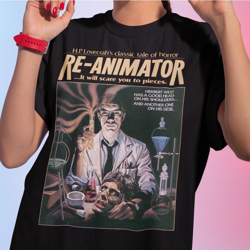 Men'S Fashion From The 80S - Camiseta do filme Return of The