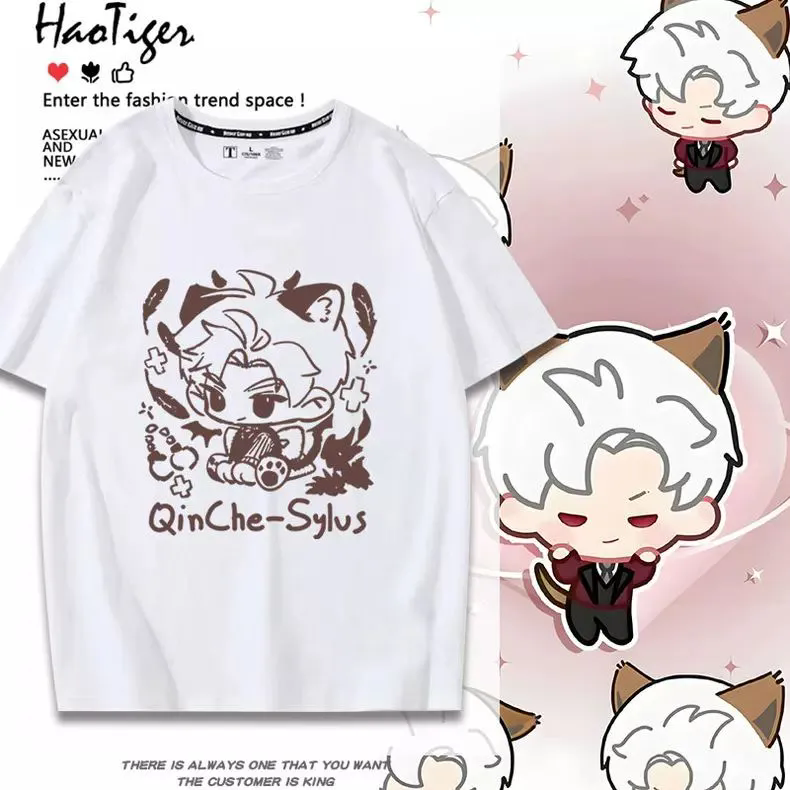 Men'S Fashion Accessories - Camiseta de manga curta Love and