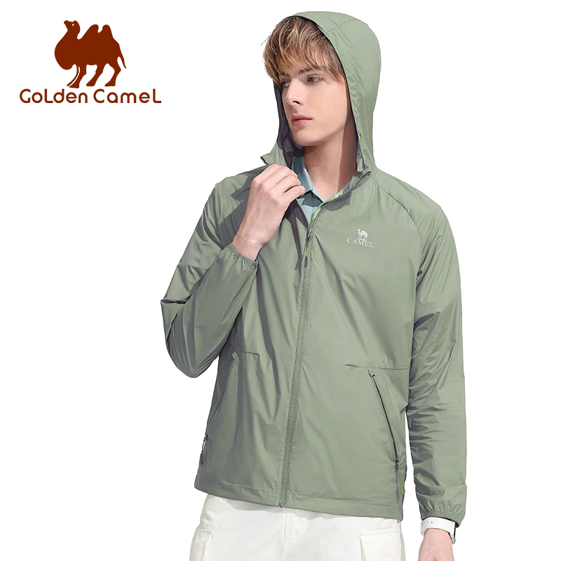 Corduroy Jacket Men - Roupas de Proteção Solar GOLDEN CAMEL