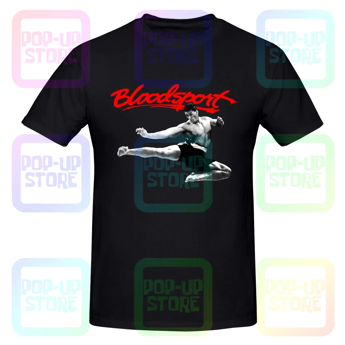 Men'S Fashion From The 80S - Bloodsport Van Damme Filme Funko 80S