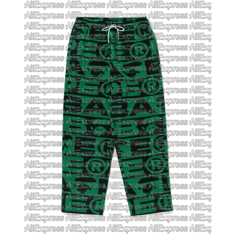 Mens Fashion Trends 2026 - Calças Esportivas Casuais Unissex 3D Verdes