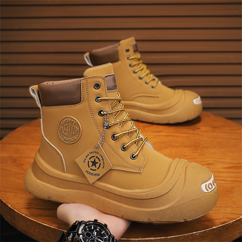 Mens Fashion Autumn 2025 - Calções botas de tornozelo moda e