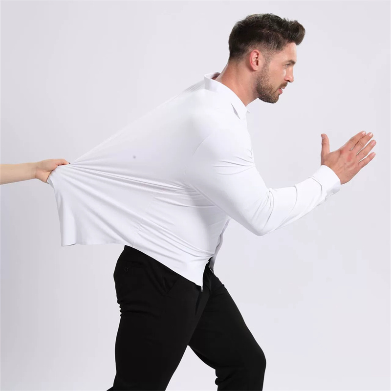Dress Shirt Non-Iron - Camisa Social Masculina de Luxo de