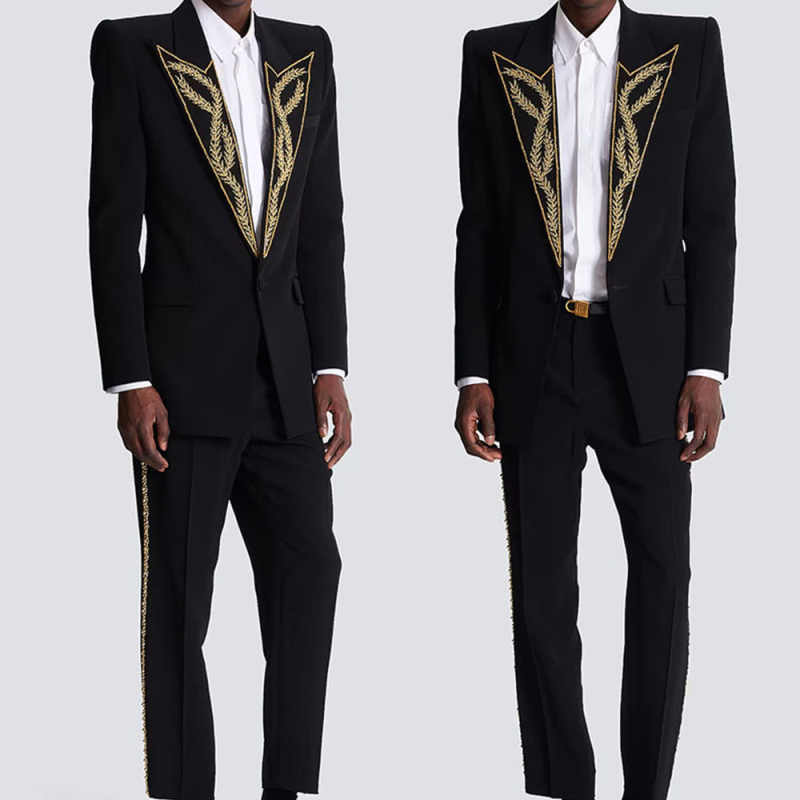 Slim Fit Blazer Men - Ternos Masculinos Modernos Slim Fit 2