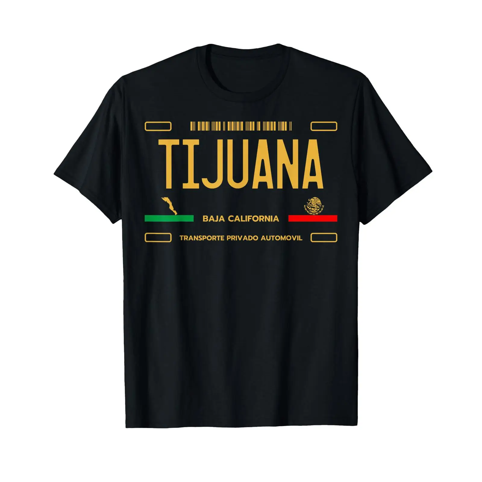 Men'S Fashion Tijuana - Camiseta Vintage Tijuana com Estampa de