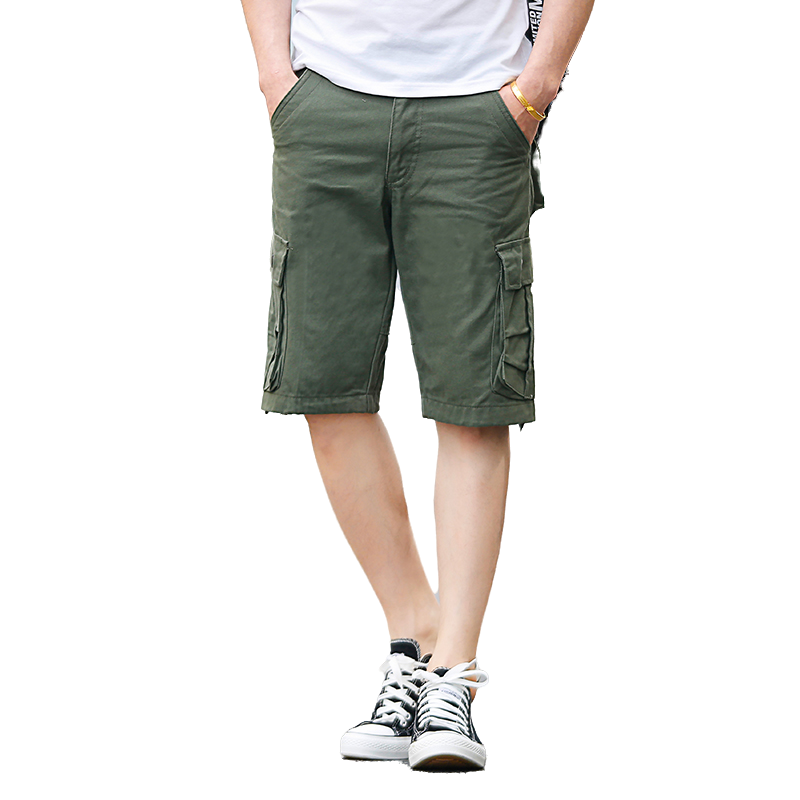 Men'S Fashion Loose Pants - Bermudas Cargo Masculinas de Verão, Moda