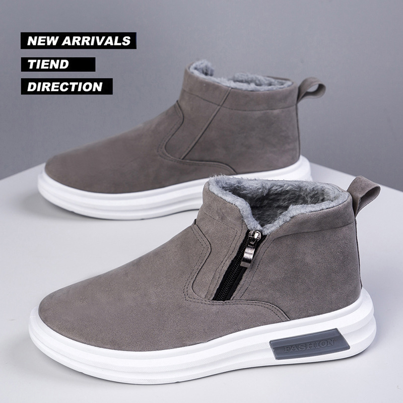 Mens Fashion Autumn 2025 - 2025 novo inverno botas de neve