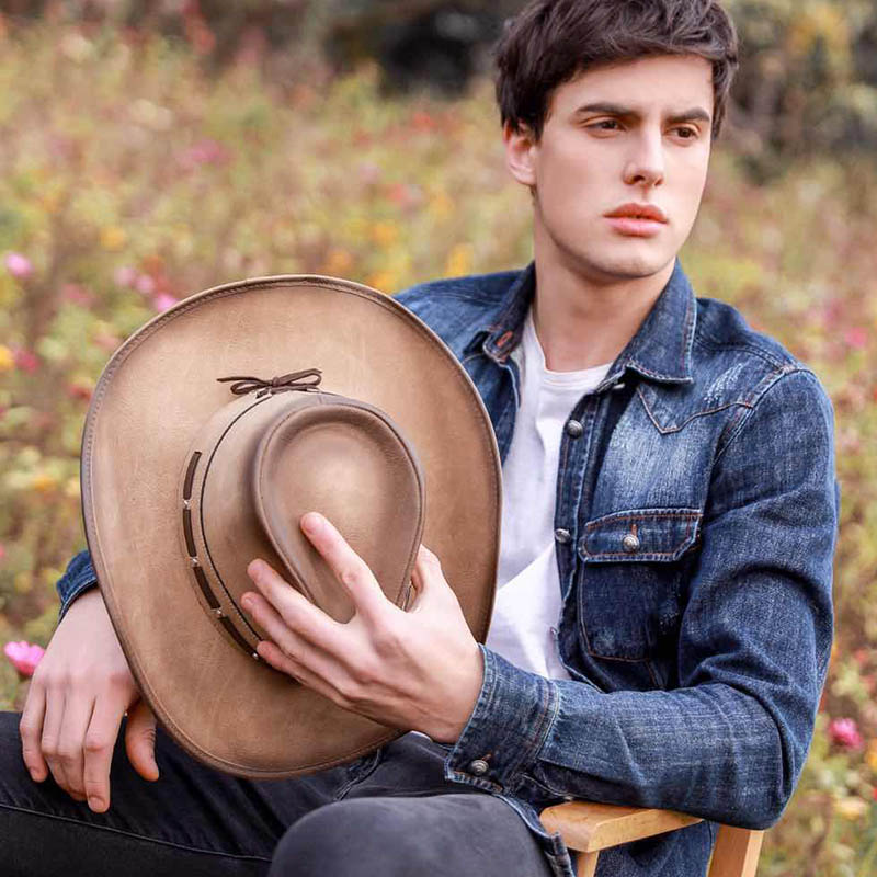 Chapéu de Cowboy Ocidental de  - Men'S Fashion avaliação e preço
