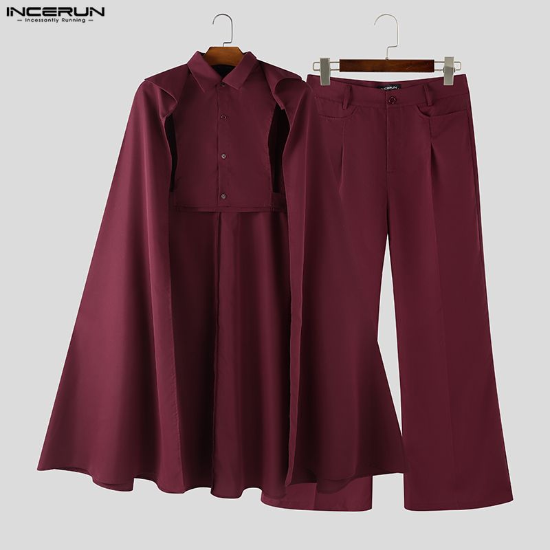 Conjuntos Masculinos INCERUN:  - Mens Fashion Streetwear avaliação e preço