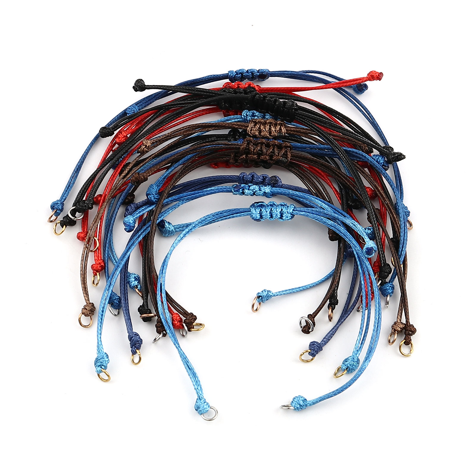 Pulseiras Trançadas Multicolor - Men'S Fashion Necklaces avaliação e preço