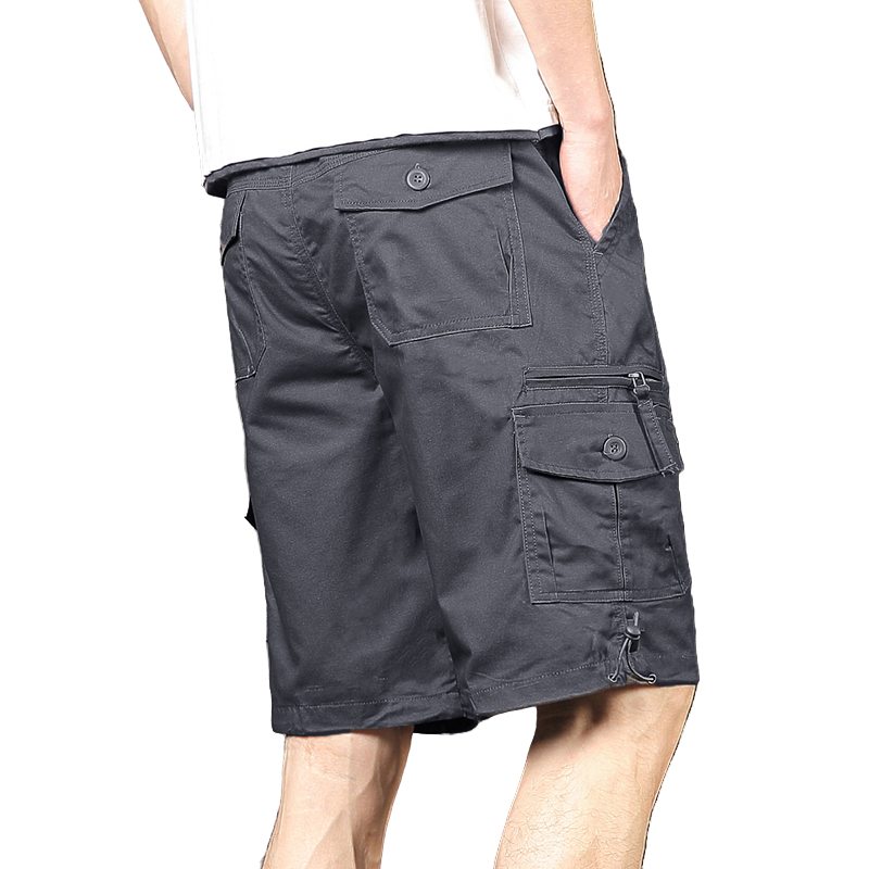 Bermudas Cargo Masculinas de V - Men'S Fashion Loose Pants avaliação e preço