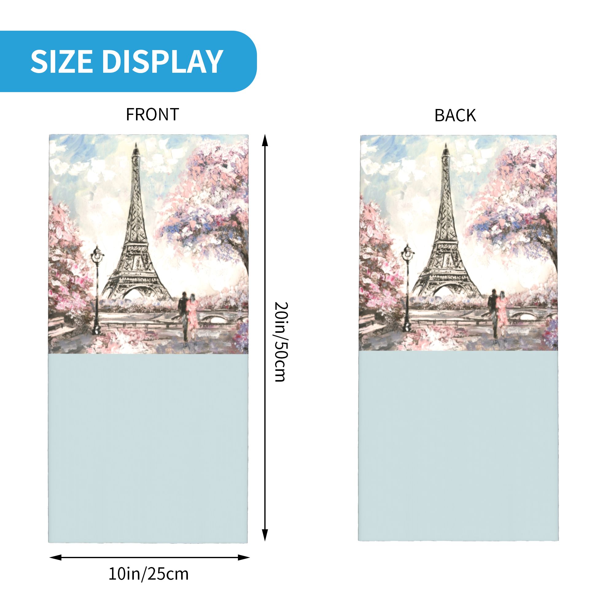 Bandana Personalizada Torre Ei - Paris Fashion Men avaliação e preço