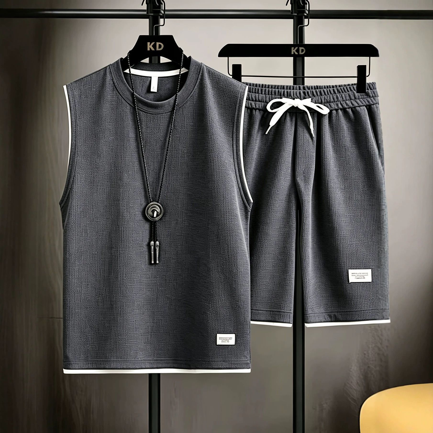 Conjunto de colete masculino d - Men'S Fashion avaliação e preço