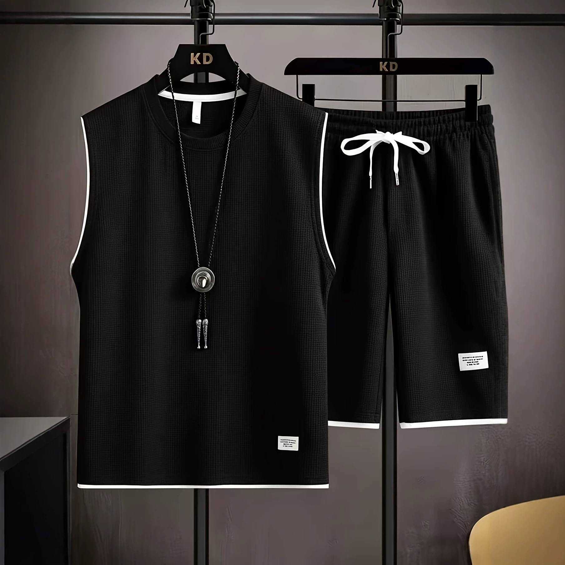 Conjunto de colete masculino d - Men'S Fashion avaliação e preço