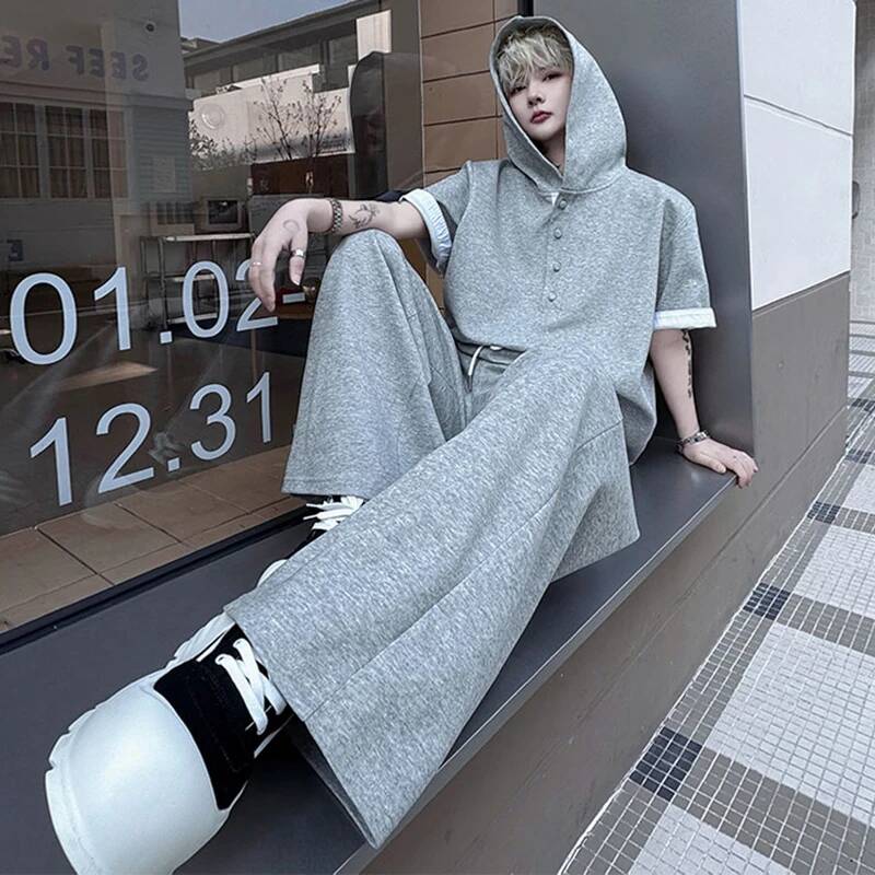 LUZHEN Original Tops Sleeve 20 - Men'S Fashion Loose Pants avaliação e preço