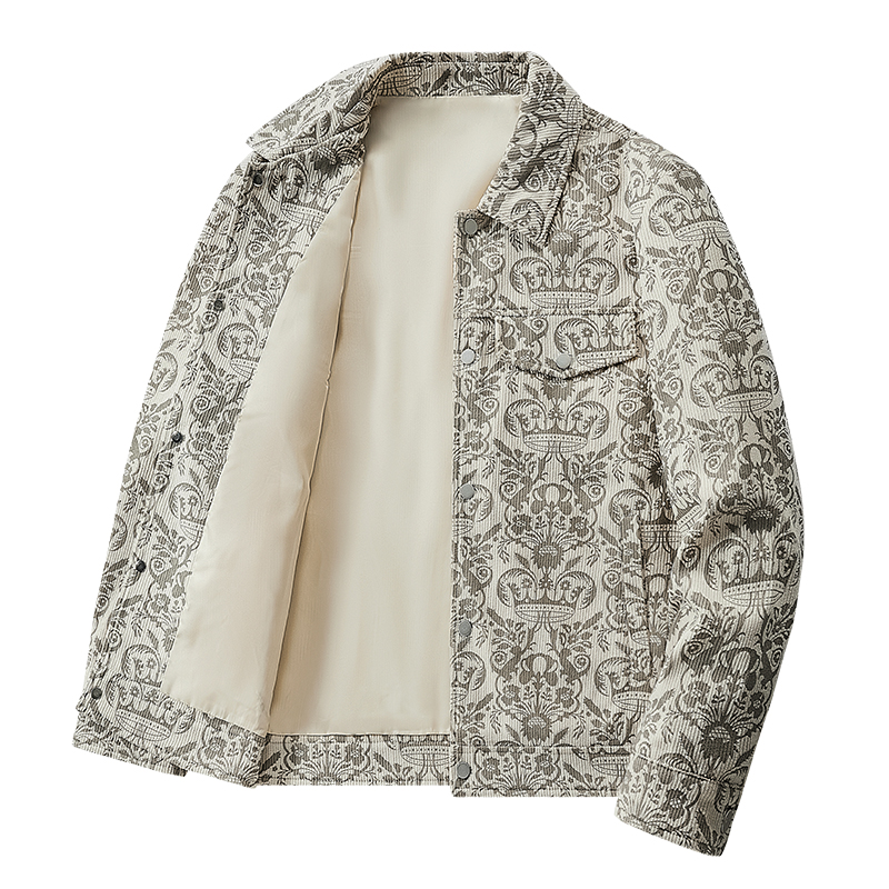 Jaqueta de Corduroy de Algodão - Corduroy Jacket Men avaliação e preço