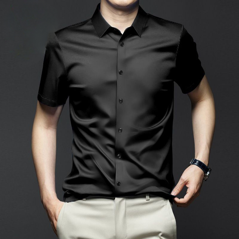 5xl camisa de vestido masculin - Dress Shirt Non-Iron avaliação e preço