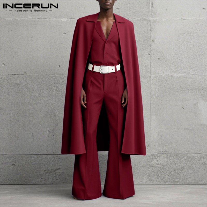 Conjunto Masculino INCERUN: Bl - Mens Fashion Streetwear avaliação e preço