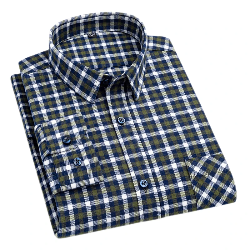 Nova camisa de flanela xadrez  - Dress Shirt Non-Iron avaliação e preço