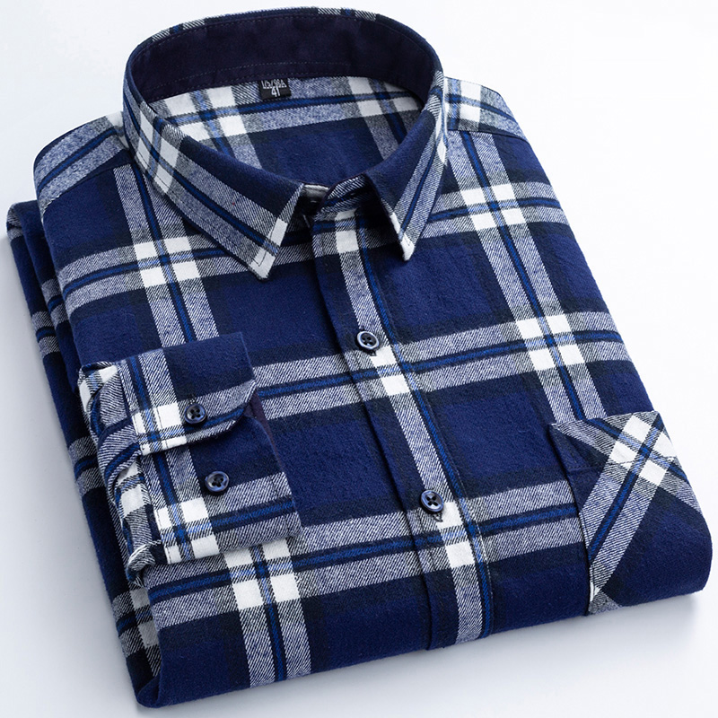 Nova camisa de flanela xadrez  - Dress Shirt Non-Iron avaliação e preço