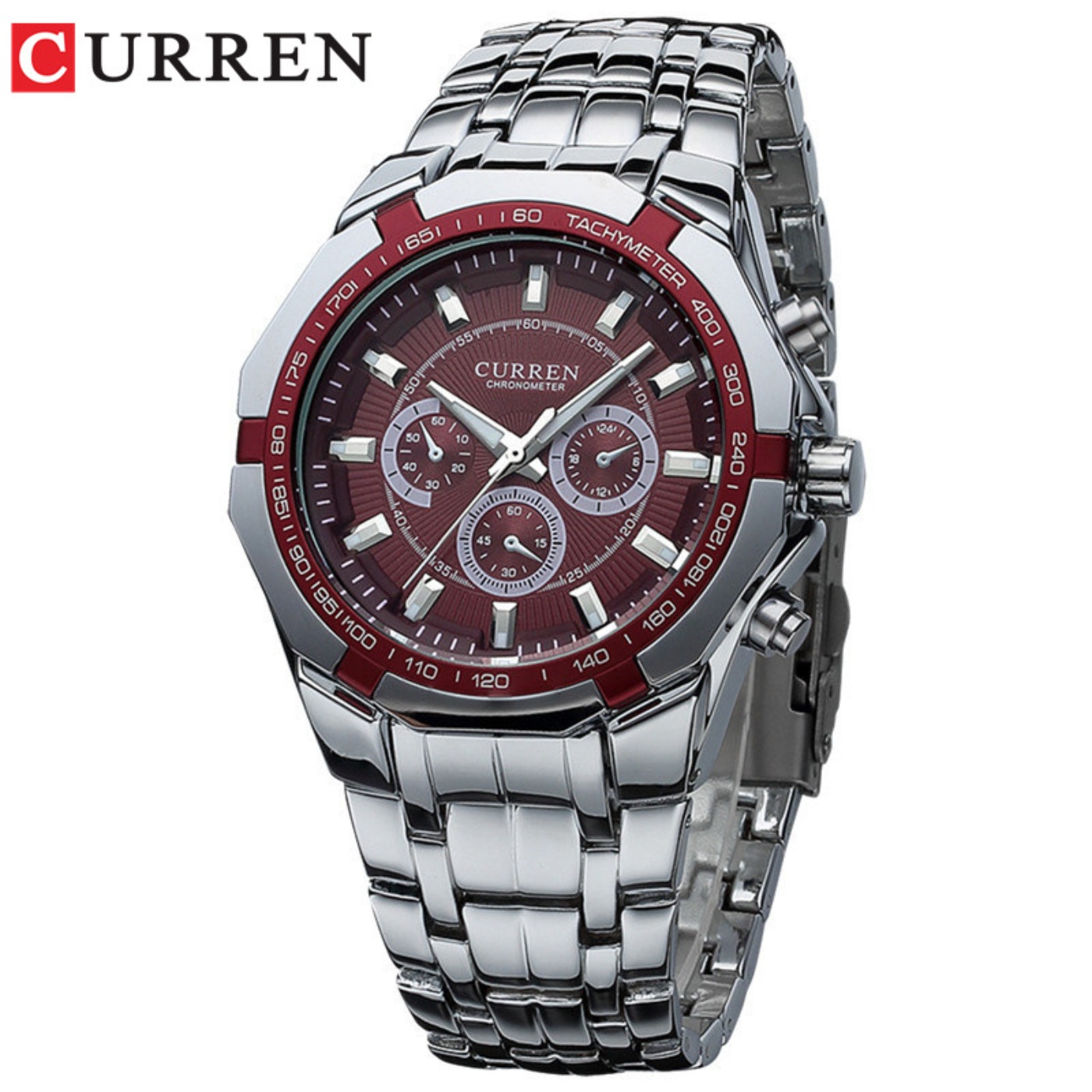 Relógio Masculino de Luxo CURR - Fashion Mens Watches avaliação e preço