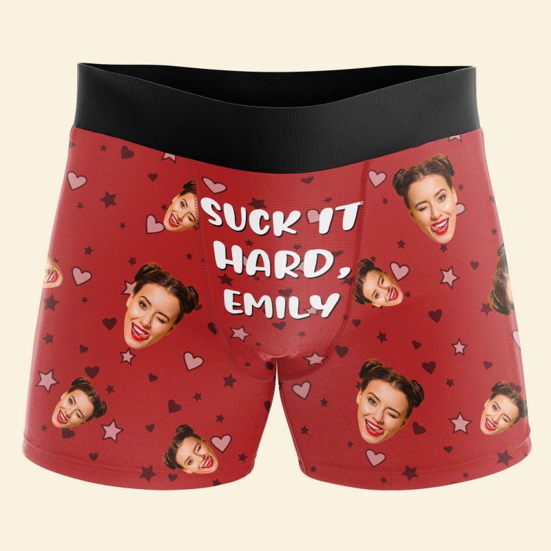 Cuecas boxer masculinas com fo - Men'S Fashion Underwear avaliação e preço