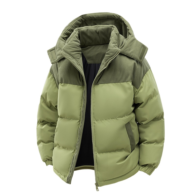 Jaqueta masculina acolchoada d - Corduroy Jacket Men avaliação e preço