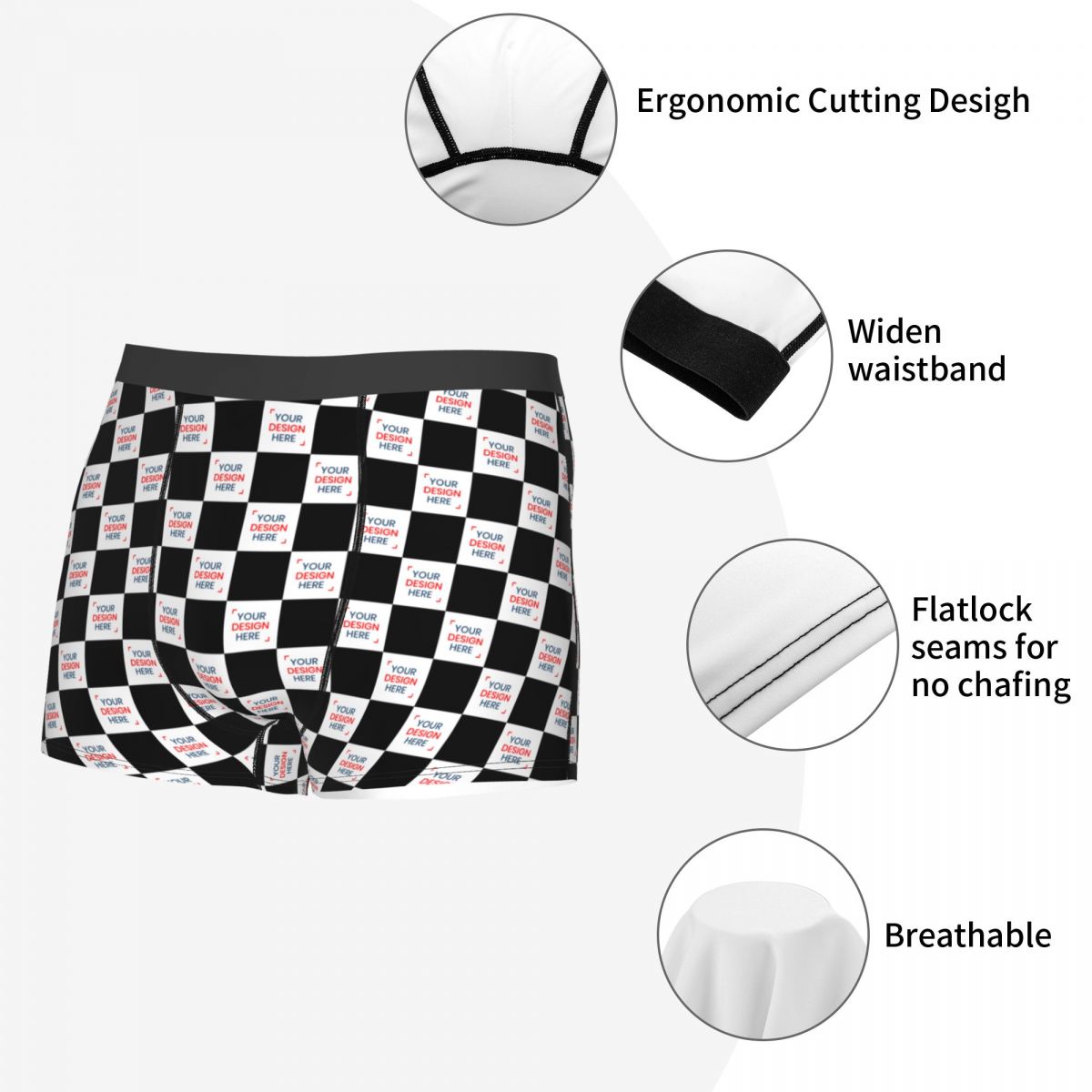 Cuecas Boxer Personalizadas co - Men'S Fashion Underwear avaliação e preço