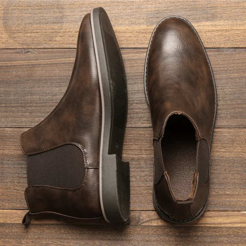 Botas masculinas 2025 sapatos  - Mens Fashion Autumn 2025 avaliação e preço