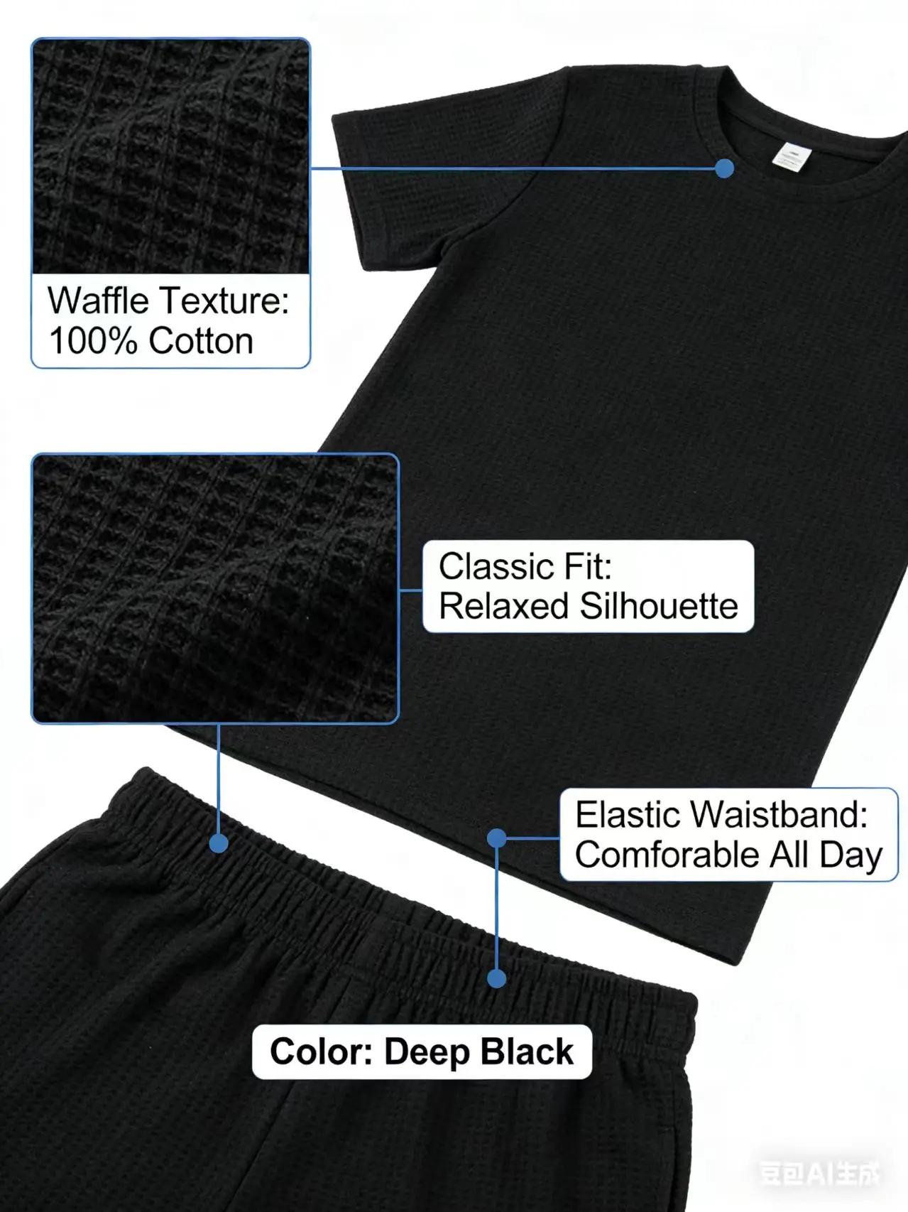 Conjunto de camiseta e shorts  - Mens Fashion Streetwear avaliação e preço