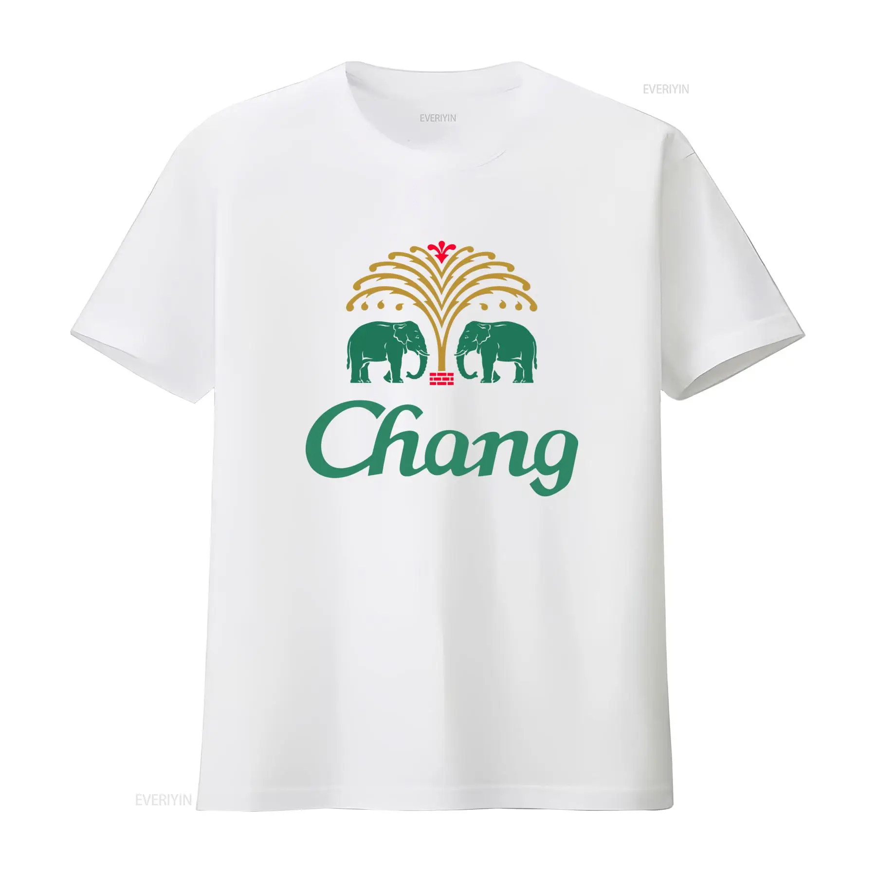 Camiseta estilosa Chang Beer B - Mens Fashion Bangkok avaliação e preço