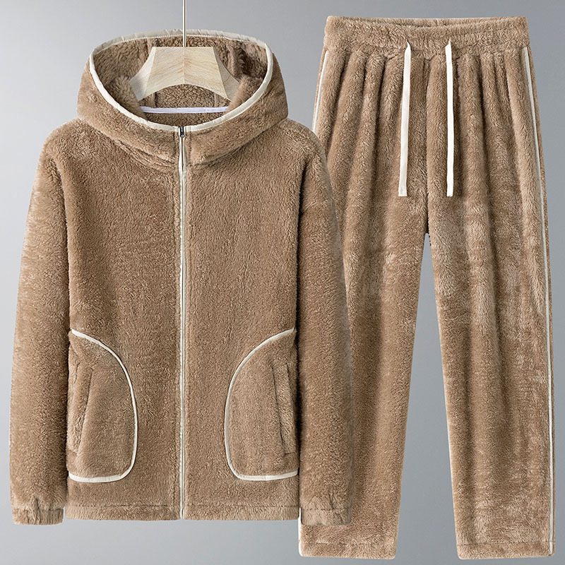 Conjunto de Moletom Masculino  - Mens Fashion Zip Up avaliação e preço