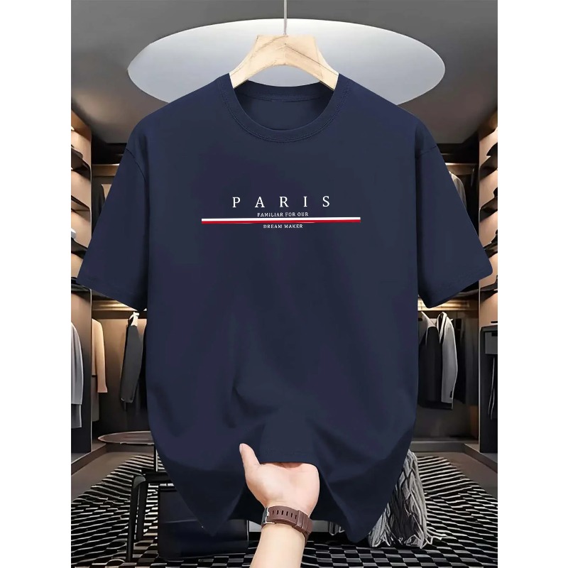 Camiseta masculina 100% algodã - Paris Fashion Men avaliação e preço