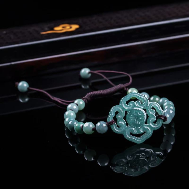Pulseira de Jadeíta Natural Gr - Men'S Fashion avaliação e preço
