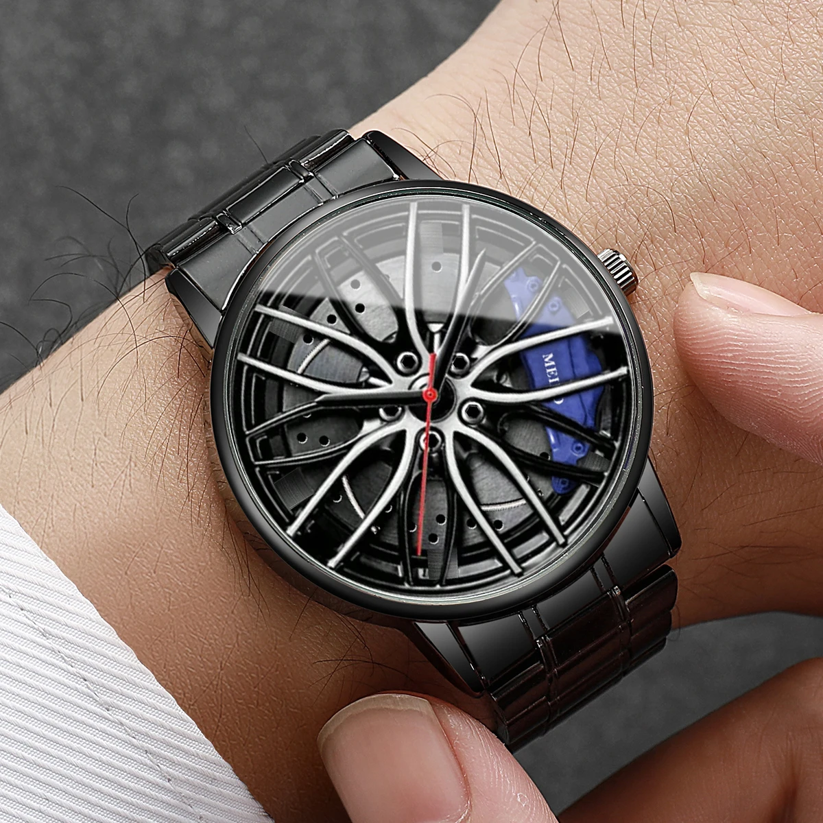 1pc surpresa mistério relógio  - Fashion Mens Watches avaliação e preço