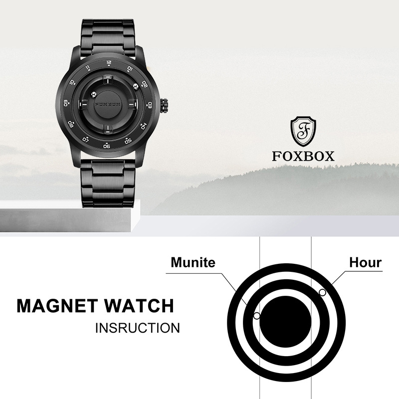 Relógio Masculino LIGE FOXBOX  - Fashion Mens Watches avaliação e preço
