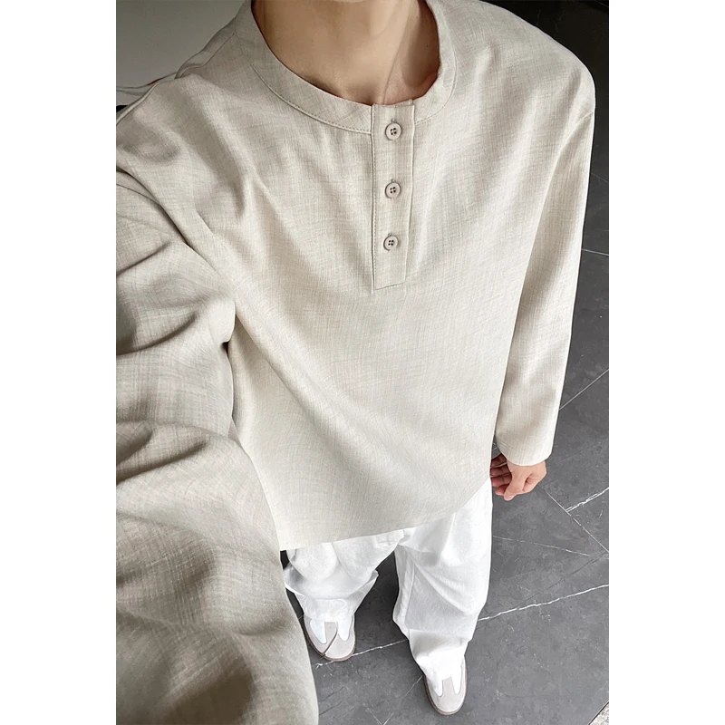 Camisa Masculina Casual de Lin - Mens Fashion Summer avaliação e preço