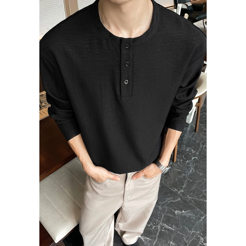 Camisa Masculina Casual de Lin - Mens Fashion Summer avaliação e preço