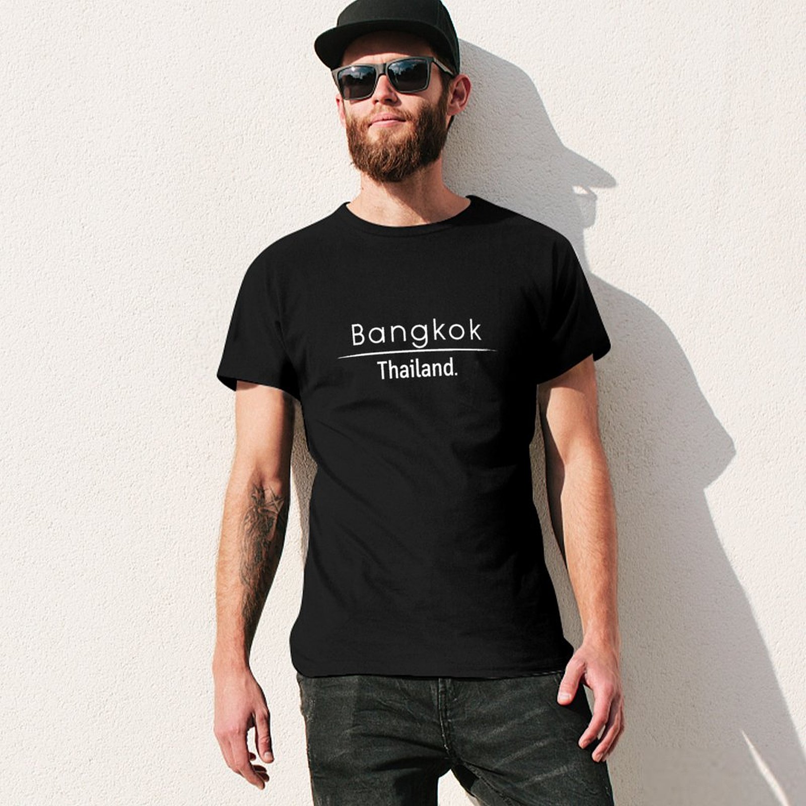 Camiseta de Moda com Estampa C - Mens Fashion Bangkok avaliação e preço
