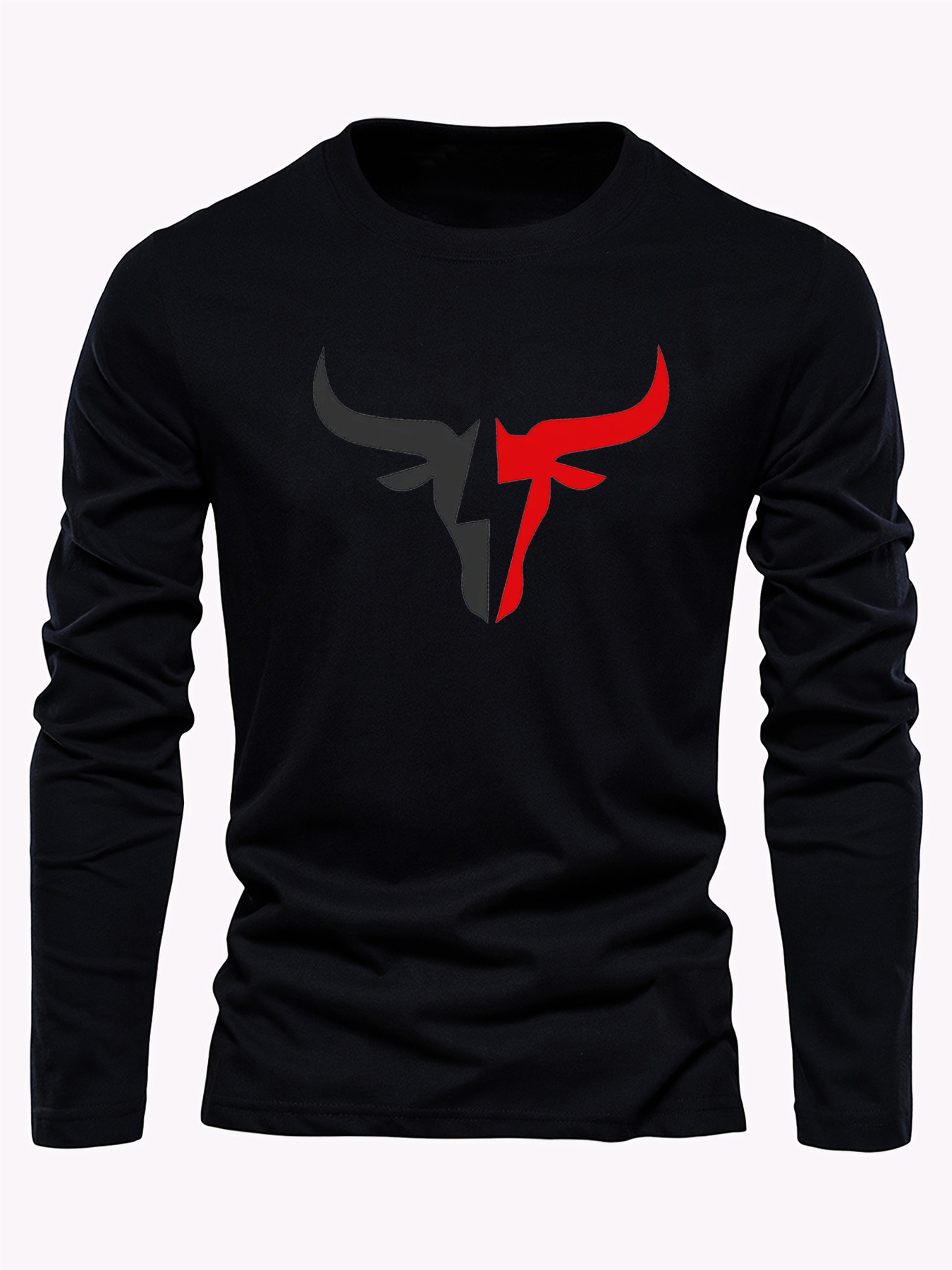 Camiseta Masculina de Manga Lo - Men'S Fashion avaliação e preço