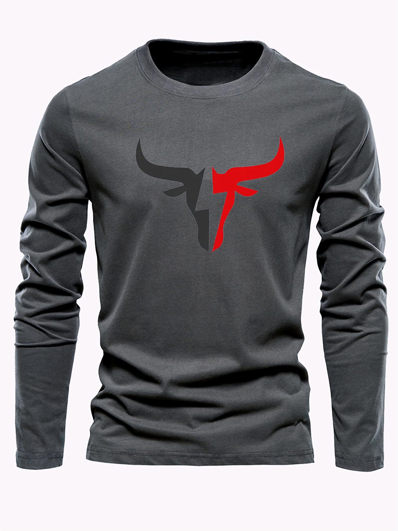 Camiseta Masculina de Manga Lo - Men'S Fashion avaliação e preço