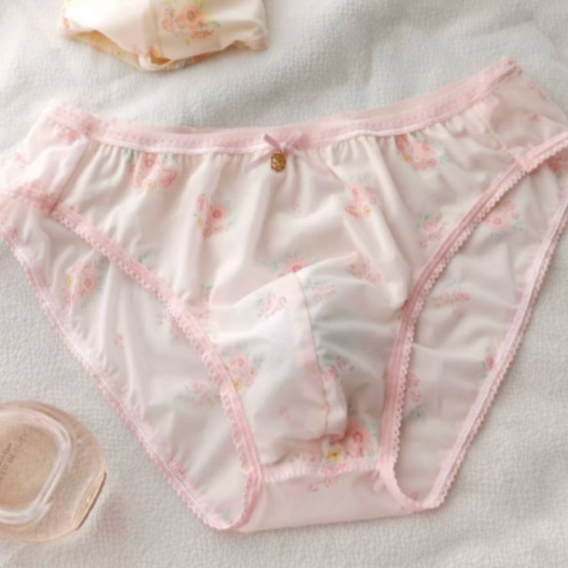 Nova Cueca Tanga Japonesa Flor - Men'S Fashion Underwear avaliação e preço