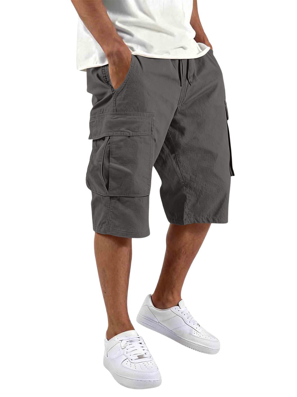 Calças Masculinas Soltas de Ve - Men'S Fashion Loose Pants avaliação e preço